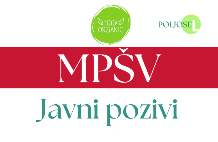 Javni poziv za dodjelu podrške organskoj proizvodnji