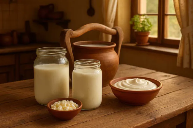 Seoski kefir: kako napraviti domaći kefir od mlijeka sa sela