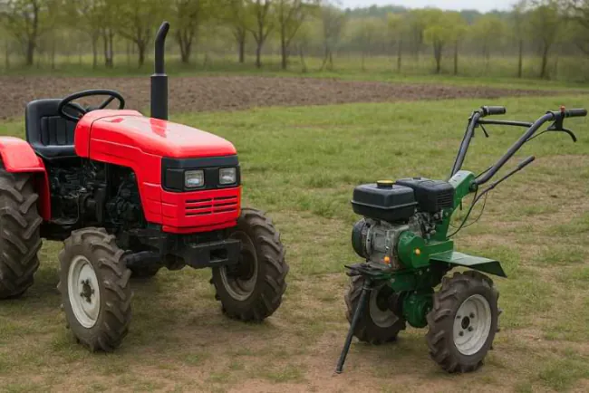 Motokultivator ili traktor? Razlike, cijene i izbor za parcele do 10 ha