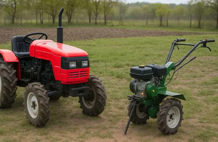 Motokultivator ili traktor? Razlike, cijene i izbor za parcele do 10 ha