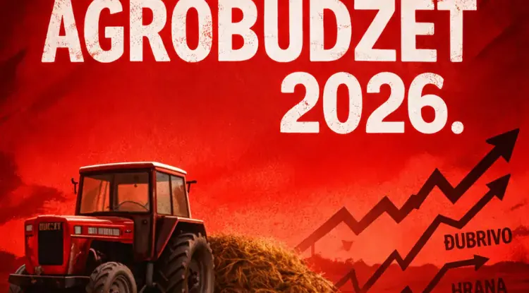 Usvojen Agrobužet 2026. Veći od prethodnog za 0,31%.