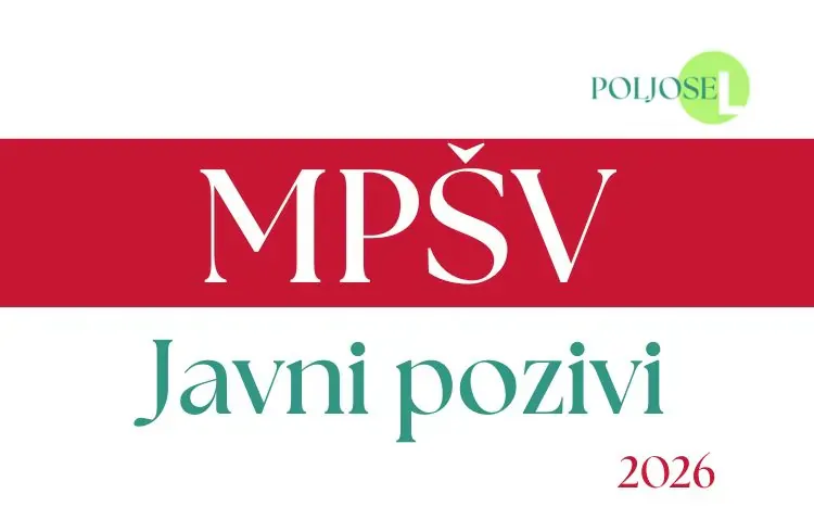 Javni poziv: Podrška mladim poljoprivrednicima