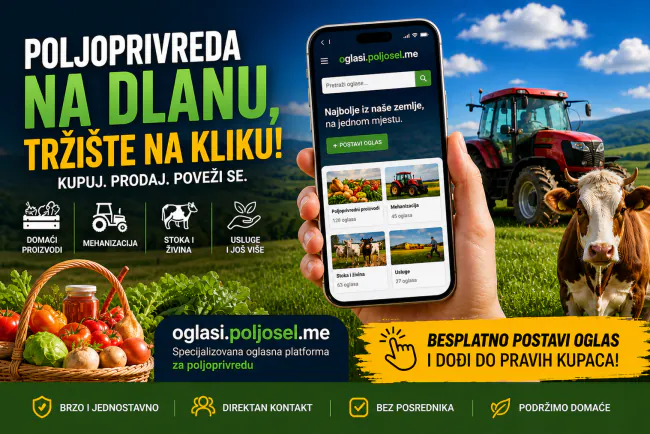 Poljosel oglasi: kupovina i prodaja poljoprivrednih proizvoda
